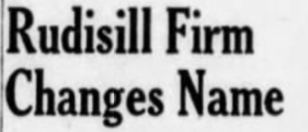 Donnelley Rudisill headline